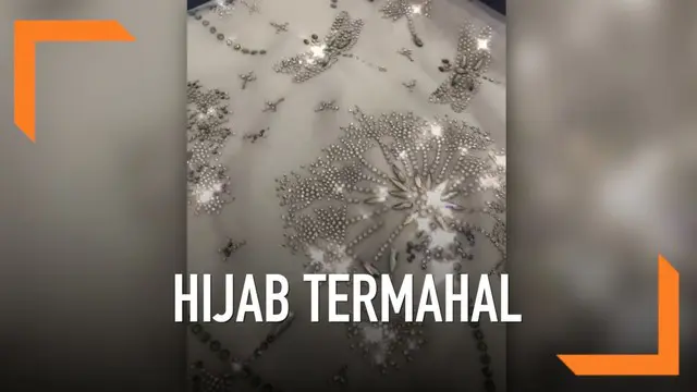 Sebuah brand Malaysia merilis hijab yang diklaim termahal di dunia. Produk ini menggunakan benang pilihan yang dihias menggunakan kristal Swarovski.