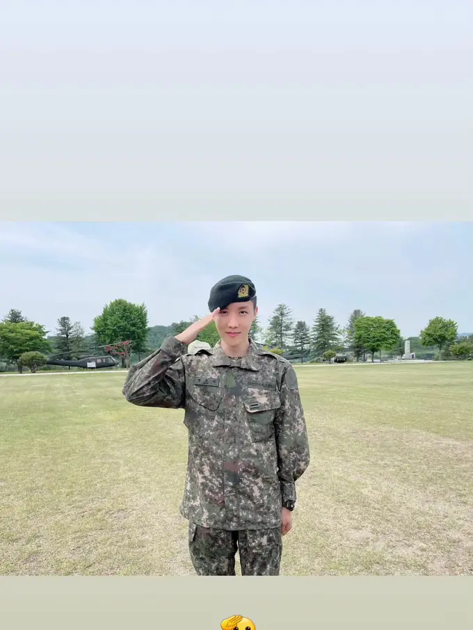J-Hope BTS. (Instagram/ uarmyhope)