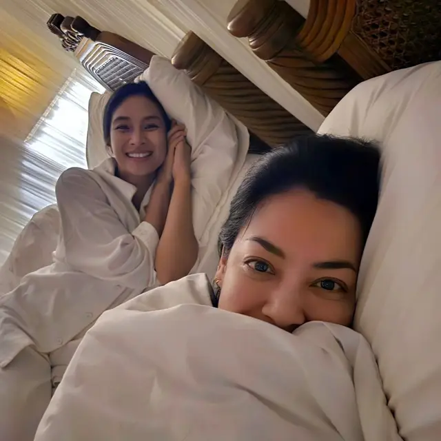 Lulu Tobing dan Happy Salma
