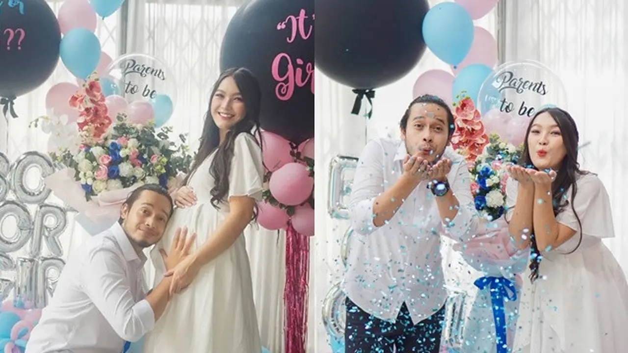 7 Potret Baby Shower Ana Riana, Ungkap Jenis Kelamin Bayi