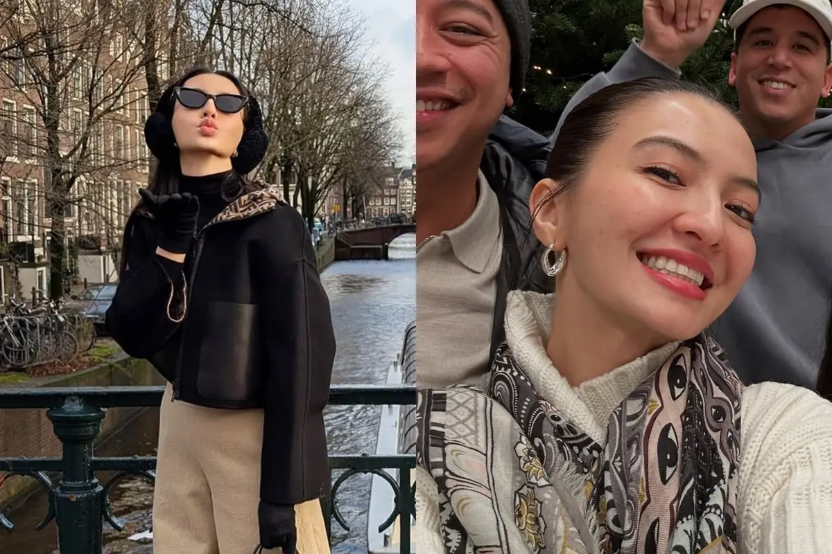 Anti Membosankan, Raline Shah Tampil Modis dengan Outfit Monokrom Saat Liburan di Amsterdam