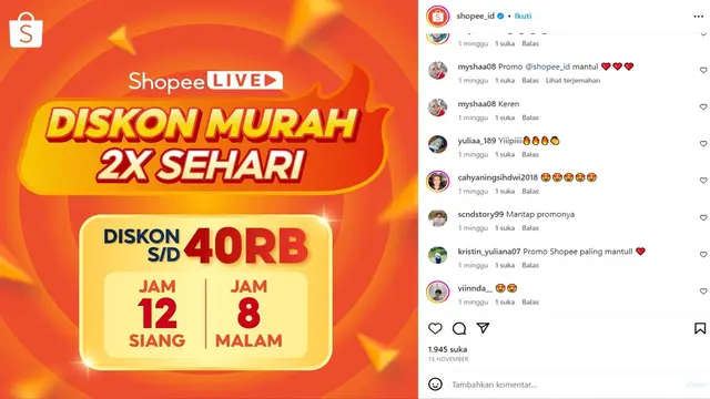 Waktunya Checkout Barang Wishlist di 12.12 Birthday Sale! Promo Shopee Live Diskon Murah 2x Sehari Jam 12 Siang & 8 Malam