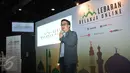 Edwin Kartawinata, General Manager Marketing & Business Alliance KMK Online saat di acara Lebaran Belanja Online, Jakarta, Selasa (23/6/2015). Kampanye ini untuk meningkatkan ketertarikan konsumen berbelanja online. (Liputan6.com/Herman Zakharia) 