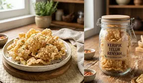 Resep Keripik Telur Renyah yang Kriuk Tahan Lama
