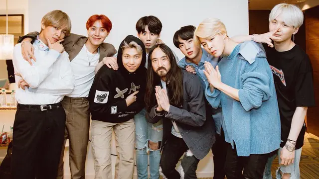 [Bintang] BTS dan Steve Aoki