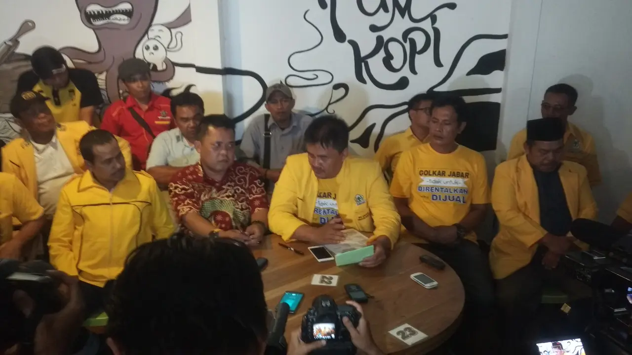 Konfrensi per kader Golkar se-Jawa Barat. (Liputan6.com/Kukuh Saokani)