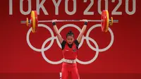 Gadis berusia 19 tahun, Windy Cantika Aisah membuka jalan kesuksesan bagi Indonesia pada ajang Olimpiade Tokyo 2020. (NOC Indonesia)