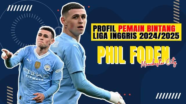 Berita video kali ini Profil Bintang mengulas tentang Phil Walter Foden yang berhasil pecahkan rekor dunia di usia muda, hingga mendulang segudang prestasi bersama Manchester City.