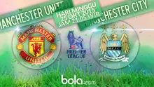 Manchester United vs Manchester City (Bola.com/Samsul Hadi)