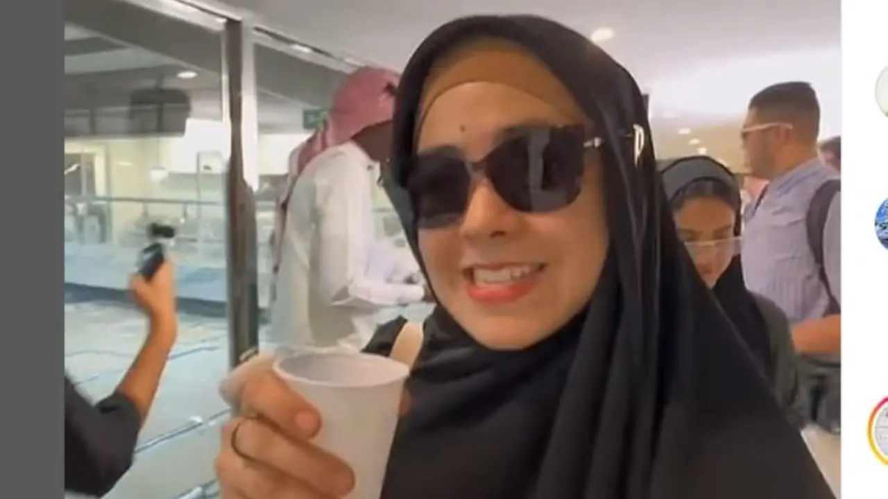Naik Haji Lewat Undangan Raja Salman, Risty Tagor Tinggal di Hotel Mewah dan Kunjungi Pabrik Air Zamzam.