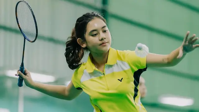 Potret Ziva Magnolya Main Badminton, Pasangan Arya Saloka di Tepok Bulu 2023