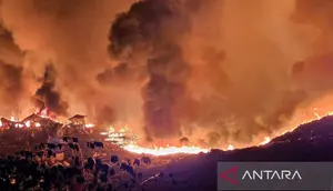 TPA Jatibarang Semarang Terbakar, Api Diduga Dipicu Gas Metana