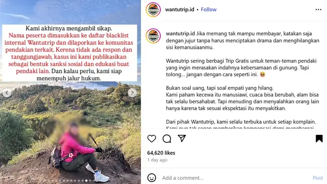 Ketika Guide Memilih Menolong