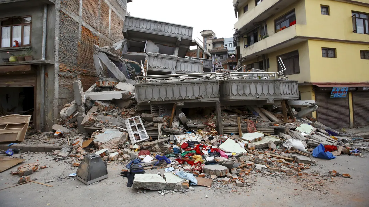 Gempa di Nepal.