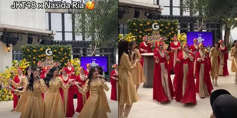 Potret Kolaborasi JKT48 dan Nasida Ria, Rilis Lagu Religi 'Ini Ramadan Kita'
