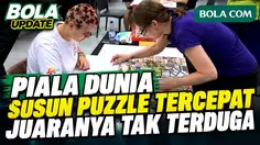 Penampakan 'Piala Dunia' Puzzle, Detik-Detik Pemain Cantik Raih Juara Rekornya Tidak Terduga