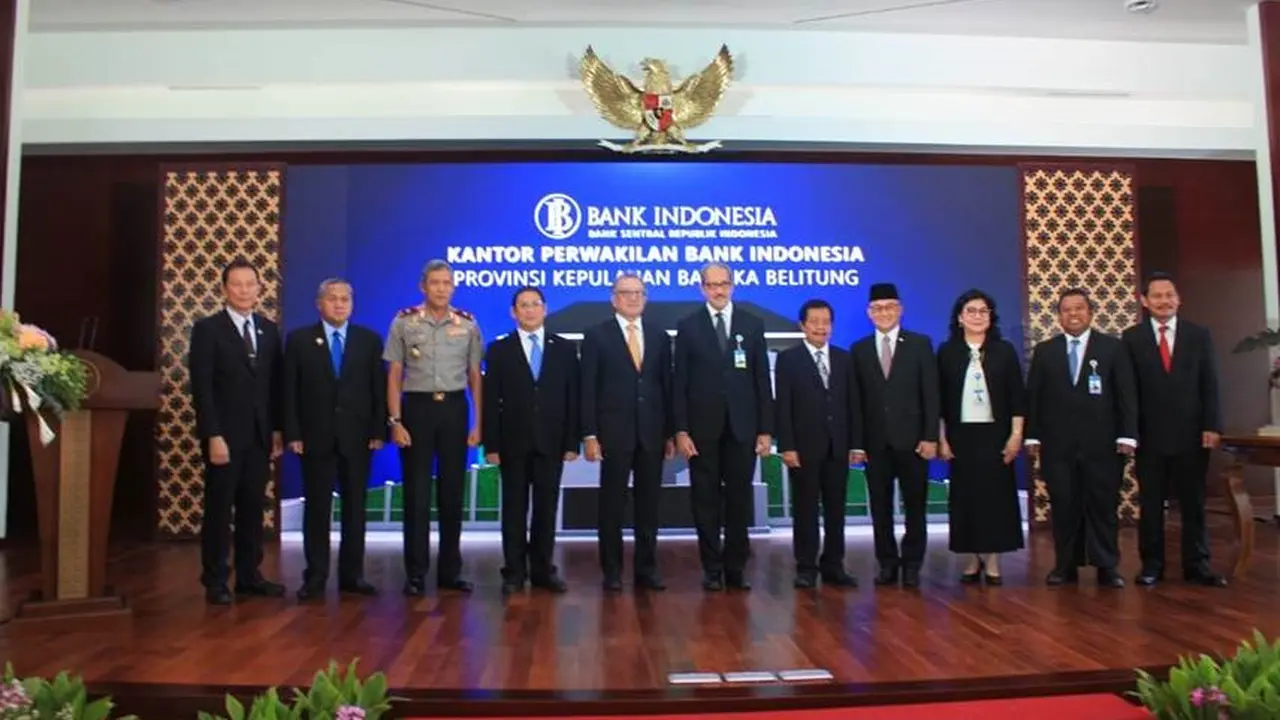 Peresmian Kantor Perwakilan Bank Indonesia (KPw BI) Provinsi Kepulauan Bangka Belitung