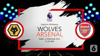 Wolverhampton Wanderers vs Arsenal (Liputan6.com/Abdillah)