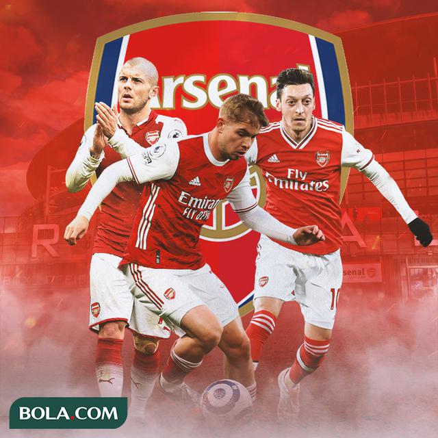 Arsenal - Jack Wilshere, Smith Rowe, Mesut Ozil