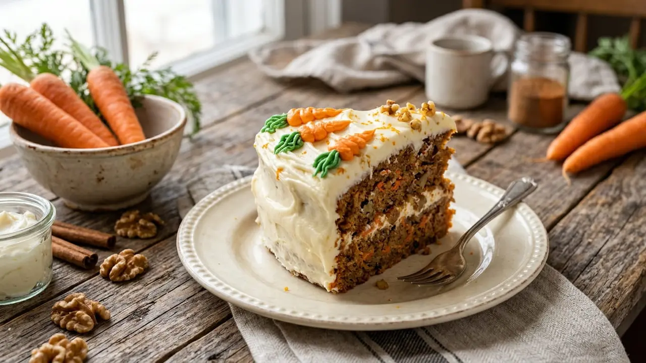 Resep Cream Cheese Carrot Cake
