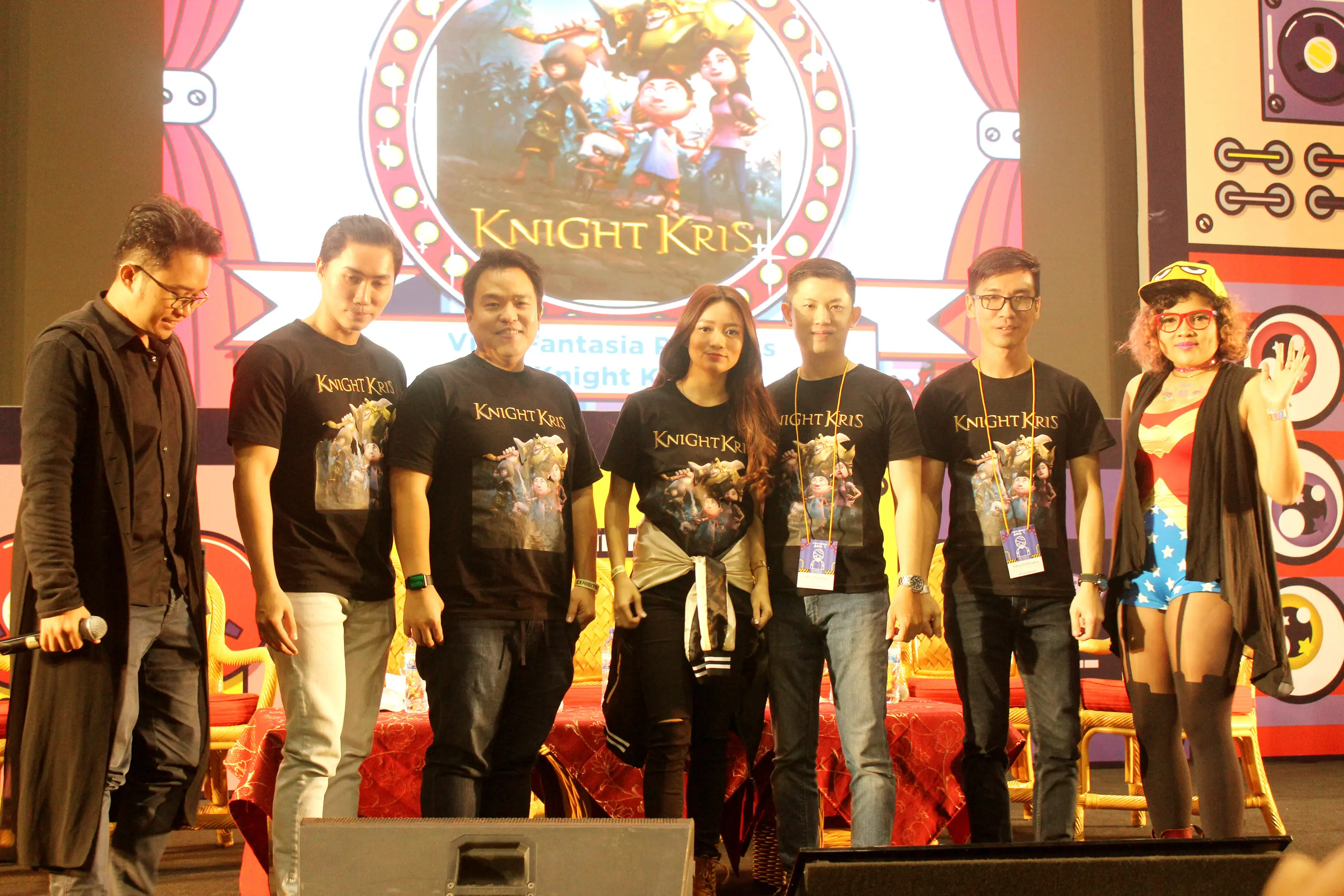 Dalam gelaran Popcon Asia 2017, film Knight Kris diperkenalkan ke kalayak.