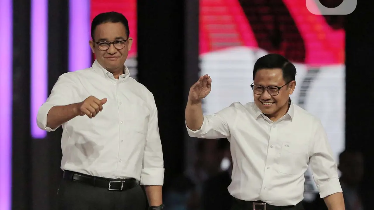 Anies Baswedan-Muhaimin Iskandar Sebelum Debat Capres-Cawapres 2024