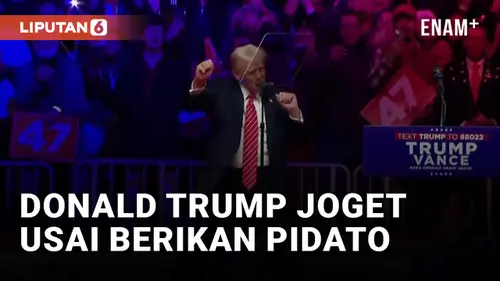VIDEO: Joget Kemenangan Donald Trump Jelang Dilantik