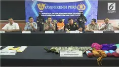 Seorang wanita warga negara Malaysia menyelundupkan 1.470 butir ekstasi dalam pembalut yang ia pakai.