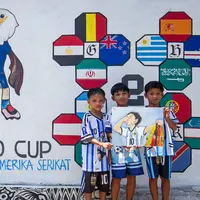 Euforia Piala Dunia 2026, Warga Polewali Mandar Gelar Pawai
