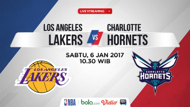 LA Lakers Vs Charlotte Hornets