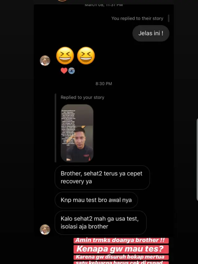 Unggahan Detri Warmanto. (Foto: Instagram @detriwarmanto)