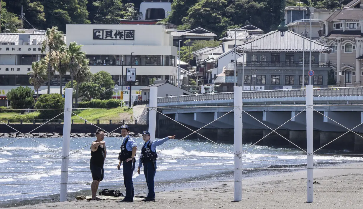 Badan Meteorologi Jepang pada Rabu (30/7/2025) menyatakan bahwa gempa berkekuatan magnitudo 8,7 yang mengguncang di dekat Semenanjung Kamchatka, Rusia, telah memicu peringatan tsunami di beberapa wilayah. (Yuichi YAMAZAKI/AFP)