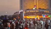 Situasi Terkini Bundaran HI Jelang Malam Puncak HUT Jakarta