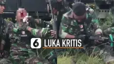 Dalam kondisi kritisnya, ia sempat mengambil senjatanya kembali untuk kliring.
