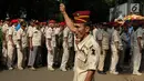 Anggota Persatuan Purnawirawan Indonesia Raya (PPIR) saat mendatangi kediaman capres nomor urut 02 Prabowo Subianto di Jalan Kertanegara IV, Kebayoran Baru, Jakarta, Kamis (18/4). (Liputan6.com/JohanTallo)