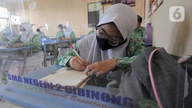 FOTO: Penerapan Belajar Tatap Muka dengan Protokol Kesehatan COVID-19