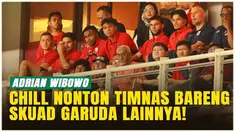 Balik ke kampung halaman di Surabaya, Adrian Wibowo memanfaatkan momen spesial dengan menonton langsung laga Timnas Indonesia!