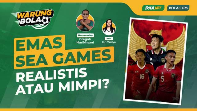 Berita Video, Warung Bola kali ini membahas tentang prediksi peluang Indonesia meraih emas di SEA Games 2023