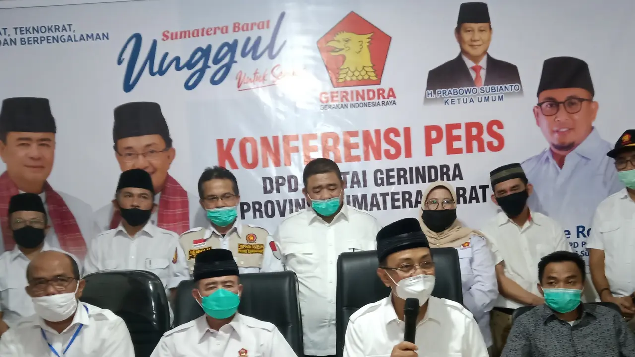 Dewan Pimpinan Pusat (DPP) Partai Gerindra resmi mengusung pasangan Nasrul Abit dan Indra Catri, sebagai bakal calon kepala daerah yang akan berlaga di Pilkada Sumbar 2020.