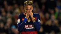 Striker Barcelona asal Brasil, Neymar. (AFP/Lluis Gene)