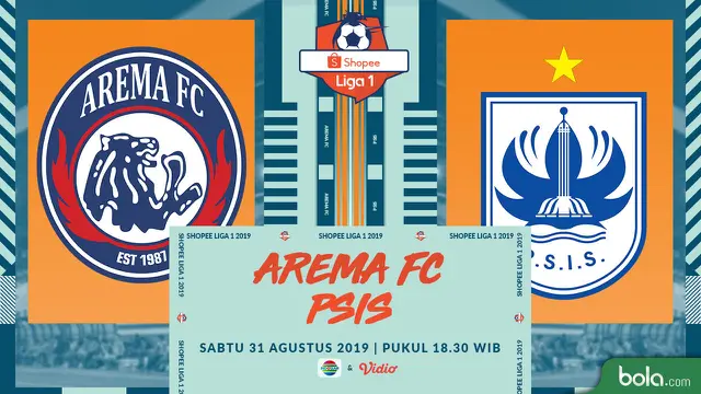 Arema FC Vs PSIS Semarang