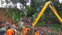 4 Korban Longsor Cijeruk Ditemukan Berkat Anjing Pelacak