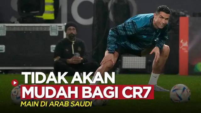 VIDEO: Pelatih Barcelona Bilang Cristiano Ronaldo Tidak Akan Mudah Main di Liga Arab Saudi