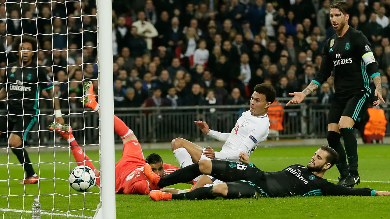 Real Madrid Takluk dari Tottenham Hotspur