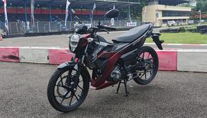 Suzuki Satria F150 Pro tawarkan fitur lebih lengkap. (ist)