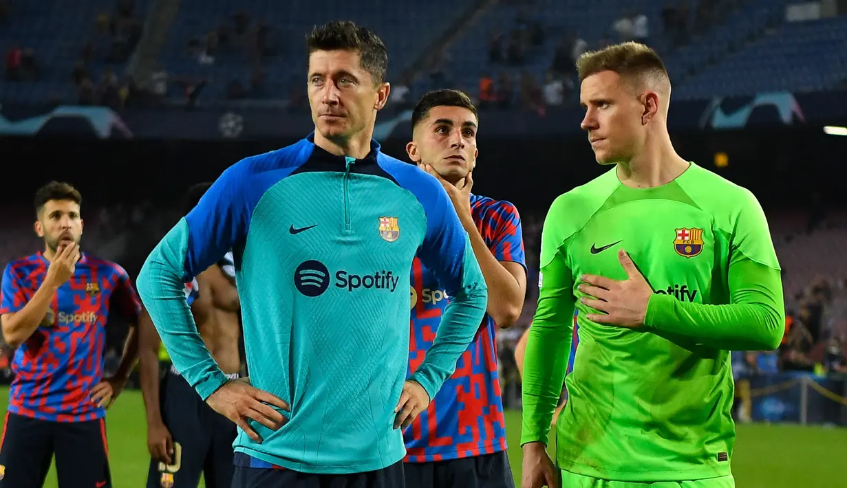 Ini merupakan kali kedua secara beruntun Barcelona mentas di Liga Europa. (AFP/Pau Barrena)