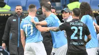 Partai Lazio Vs Napoli Berakhir Chaos: 3 Kartu Merah, Antonio Conte sampai Turun Tangan Redakan Keributan
