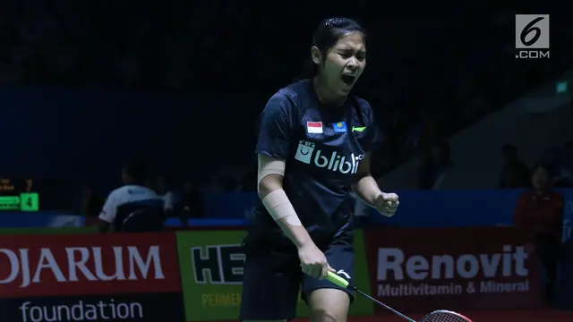 Indonesia Open 2018-Gregoria Mariska Tunjung