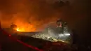Ledakan terjadi di area pasar di San Cristobal yang terletak di dekat pengadilan kota. (AFP stringer)
