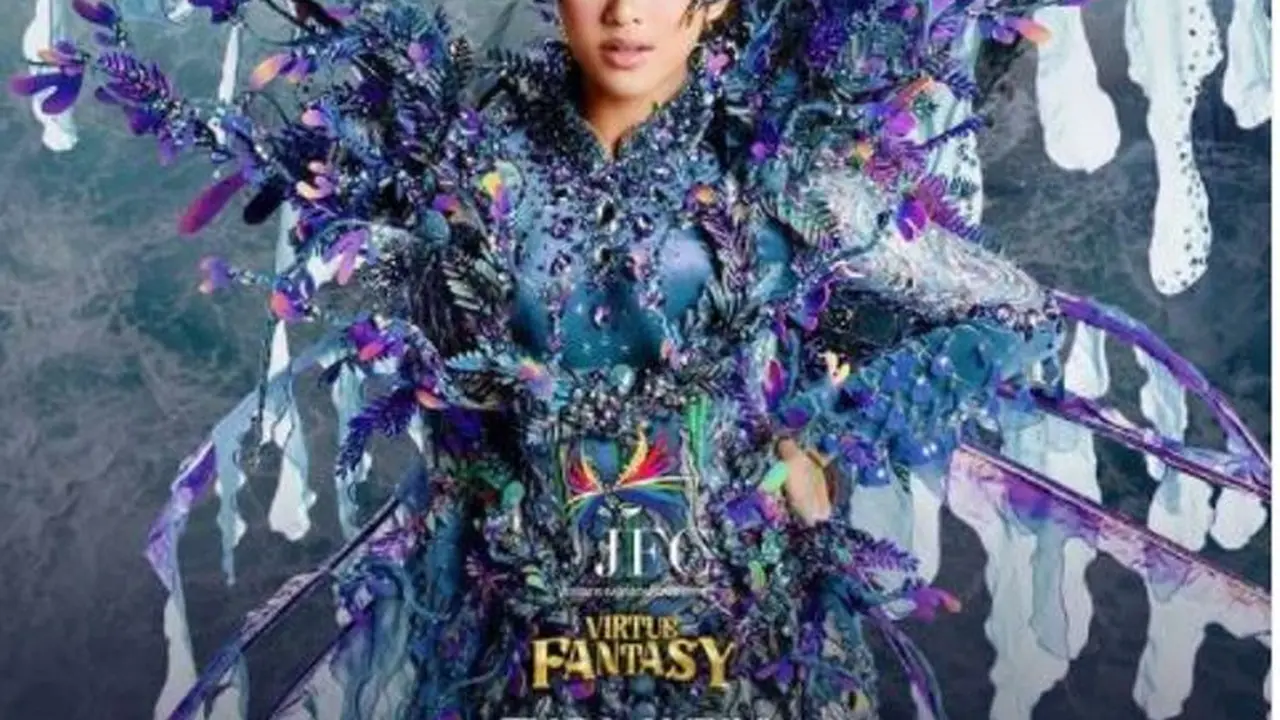 Tiara Andini Pamerkan Kostum Unik untuk Jember Fashion Carnaval 2021